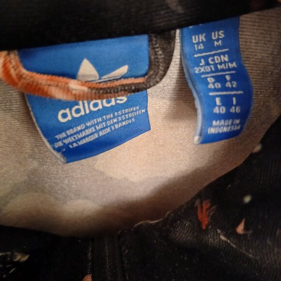 Adidas 3-Stripes Floral Track Jacket - Picture 7 of 8
